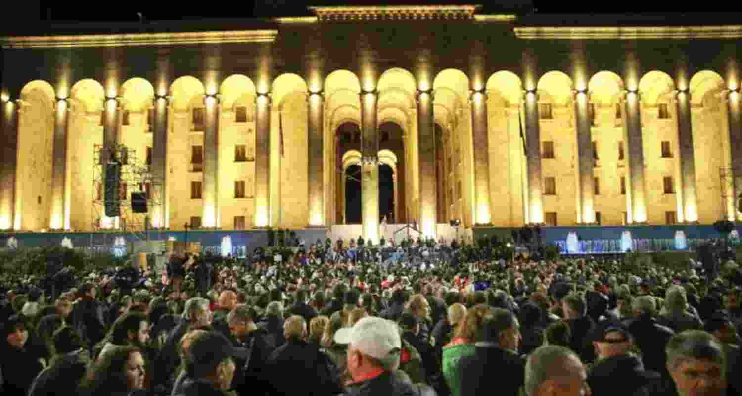 Georgia Parliament sets December 14 for elections.