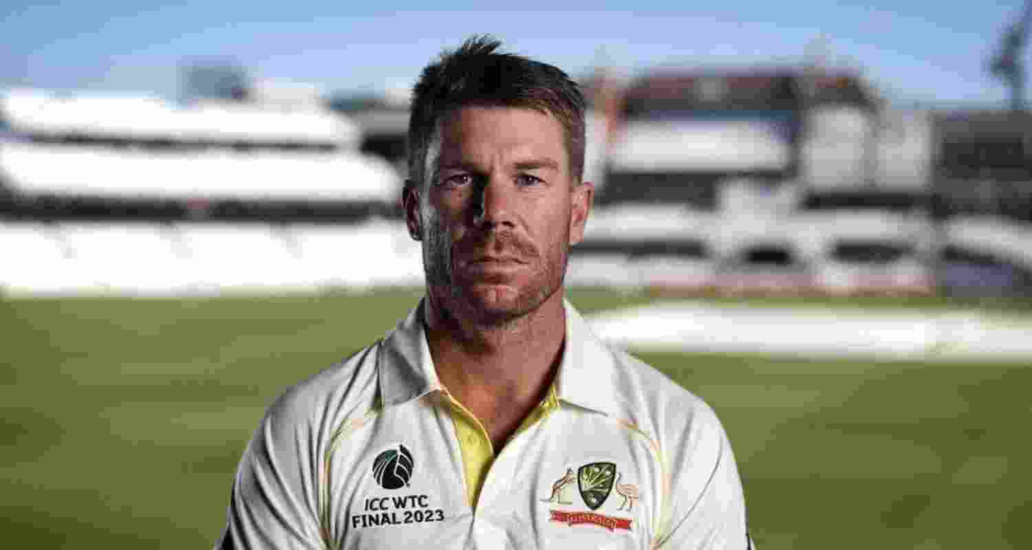 Former Australian opener David Warner. Image: X. 