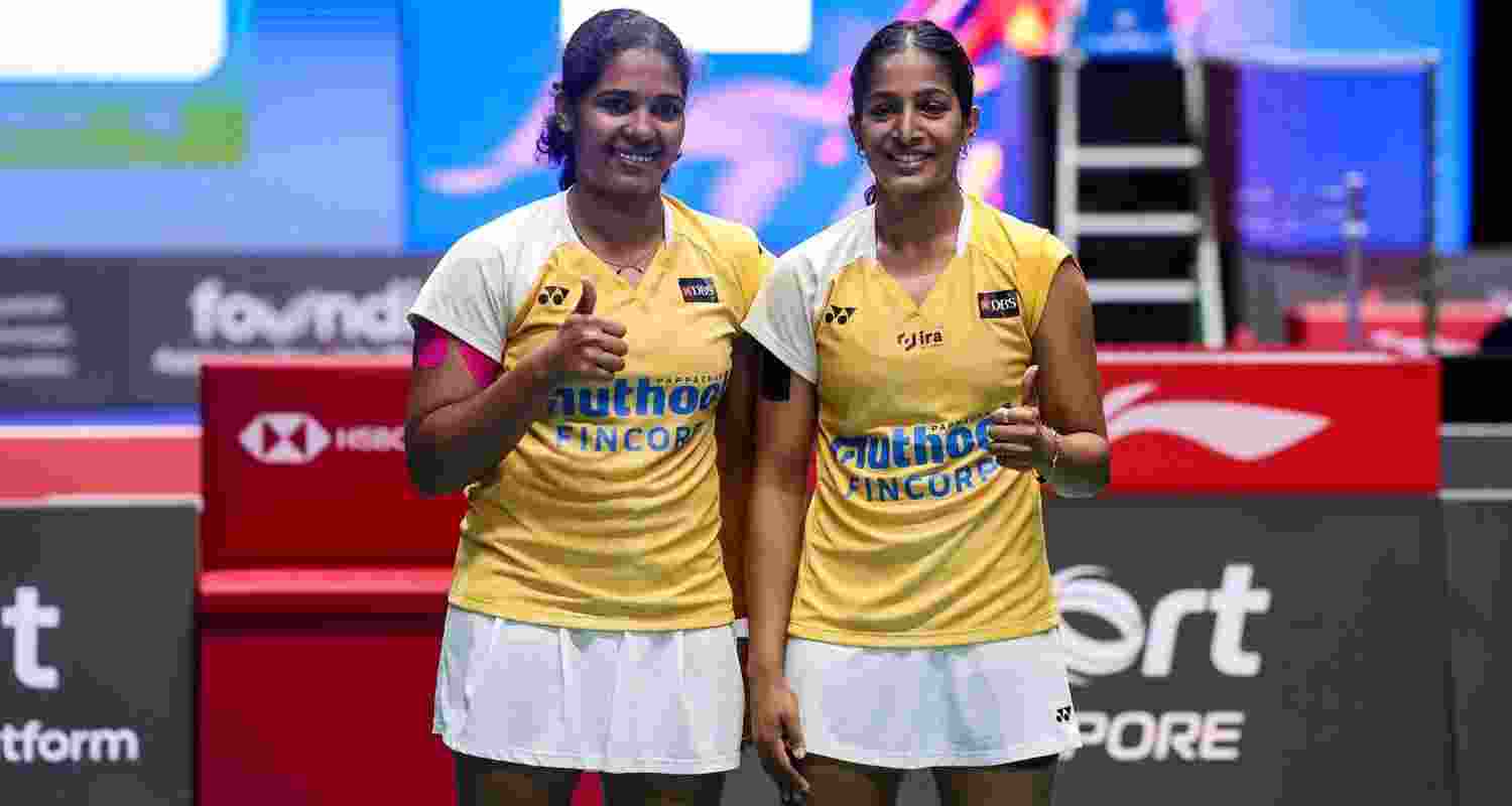 Treesa Jolly and Gayatri Gopichand. Image: X. 