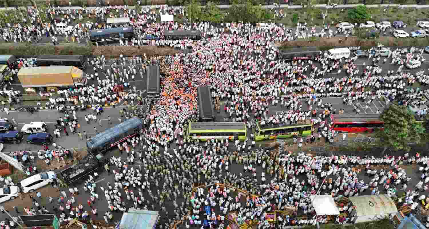 Home Minister G Parameshwara defends Karnataka police in violent protests.