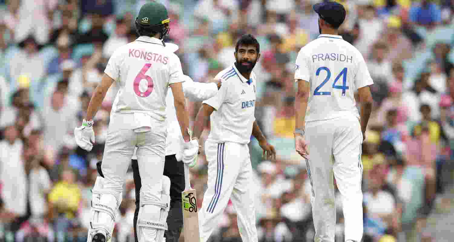 Bumrah Leads India with Ball After Batting Collapse on Day 1 of the Sydney Test. Image BCCI X