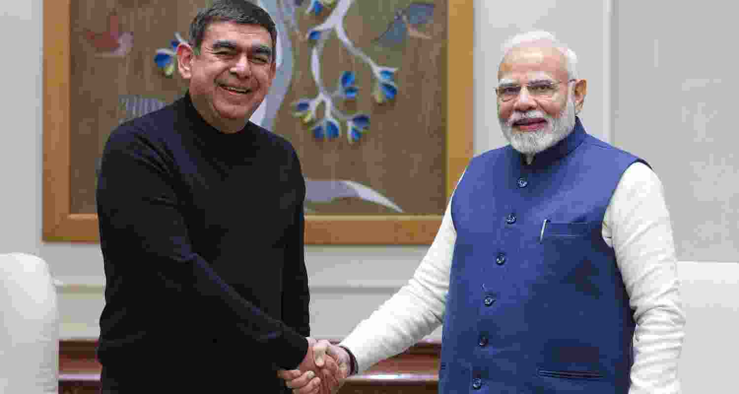 Vishal Sikka meets PM Modi to discuss AI and future impact.