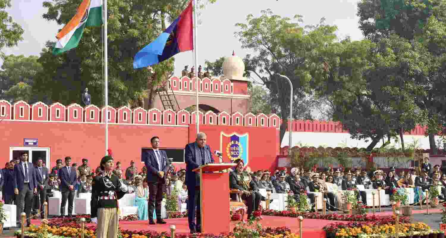 NCC Republic Day Camp 2025 begins with Vice President’s address.