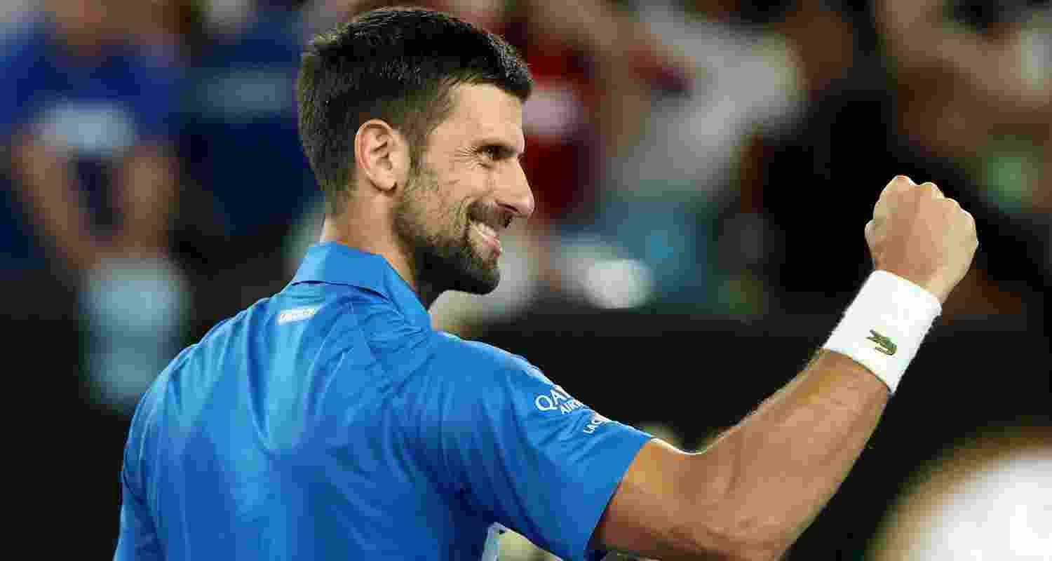 Djokovic secures Australian Open semi final spot with victory.