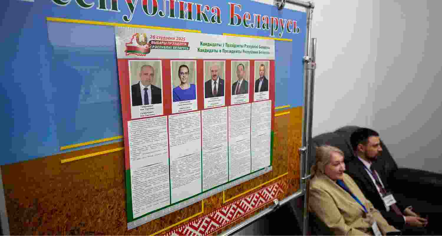 Over 6.9 million voters registered for Belarus election. Image X.