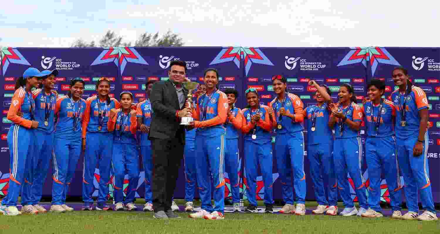 India crush South Africa in U19 Women’s T20 World Cup final. Image BCCI X.