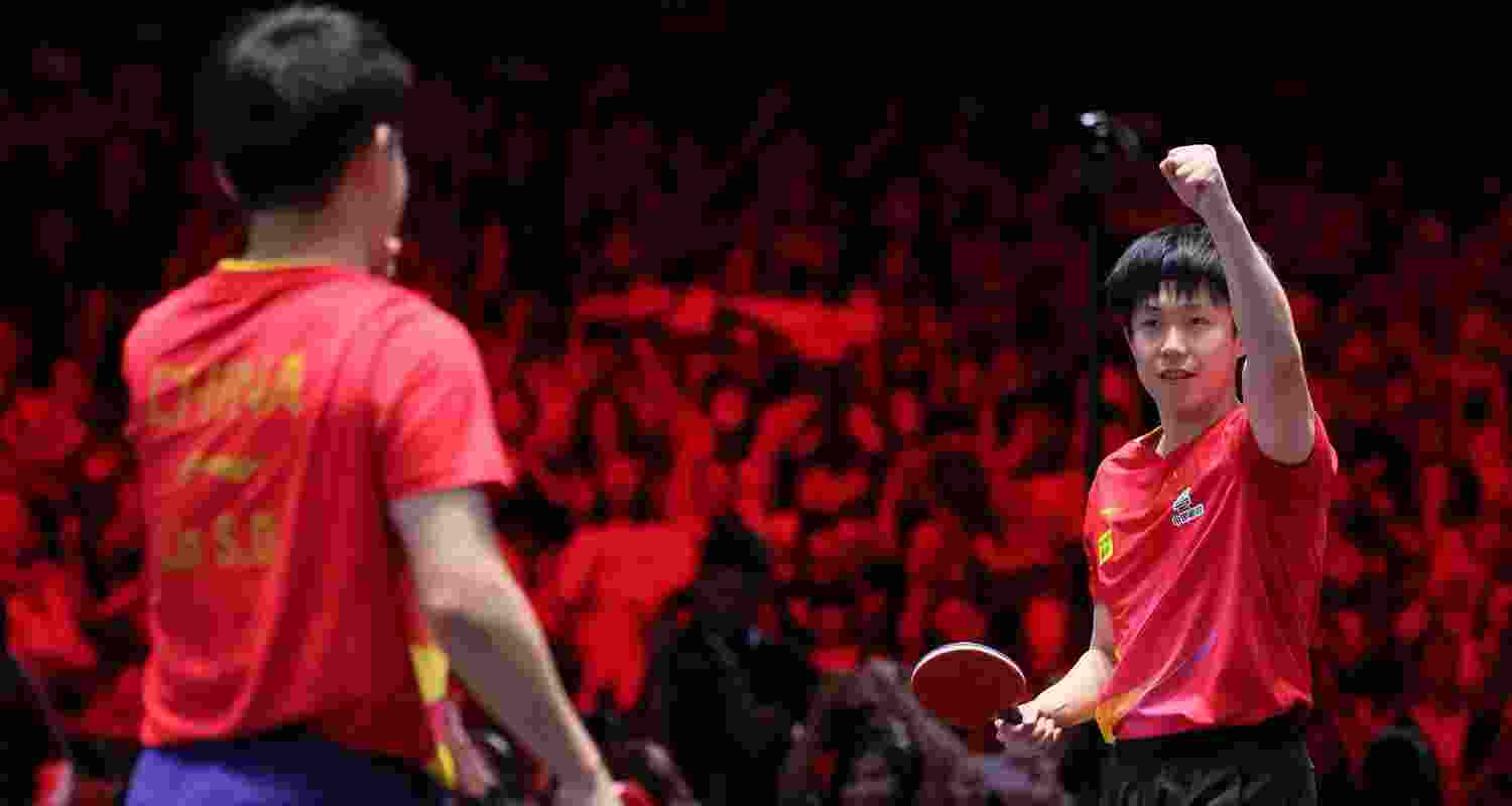 Chinese paddlers secure all singles finals spots in WTT.
