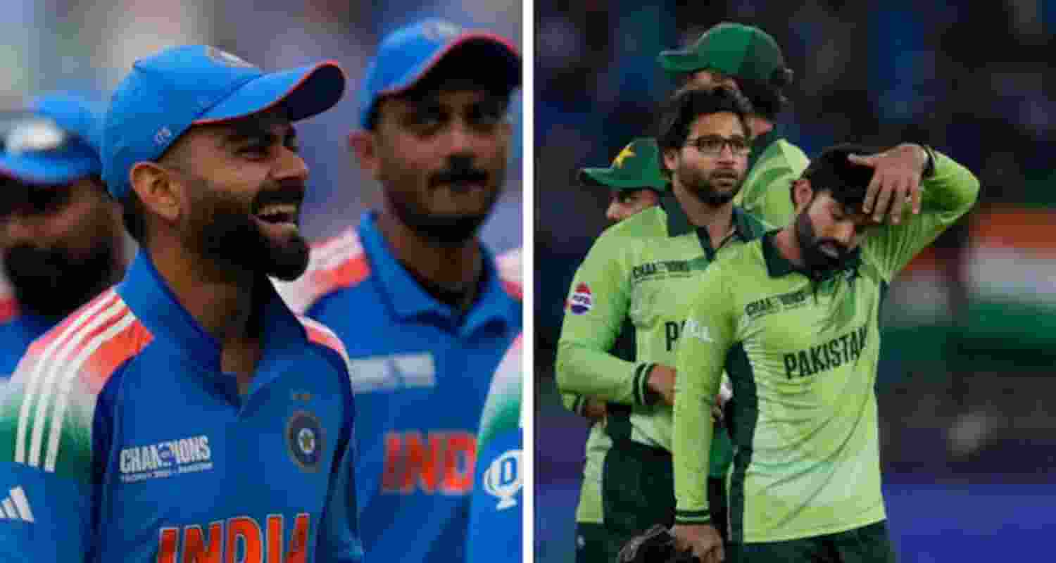Champions Trophy: India reach semi-final, Pakistan suffer embarrassing early exit.