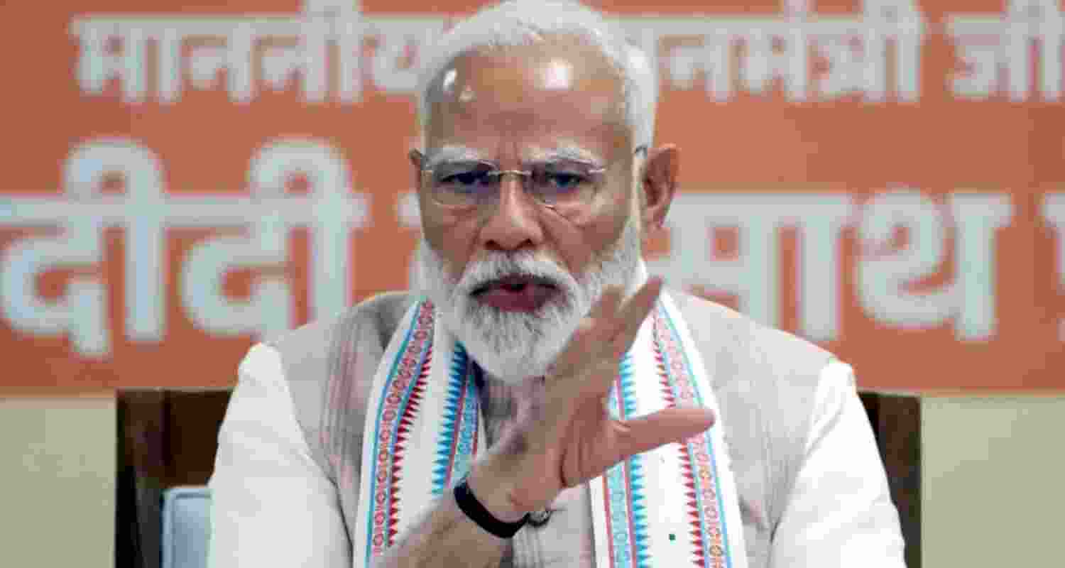 PM Modi launches G-SAFAL and G-MAITRI schemes in Gujarat on International Women's Day.