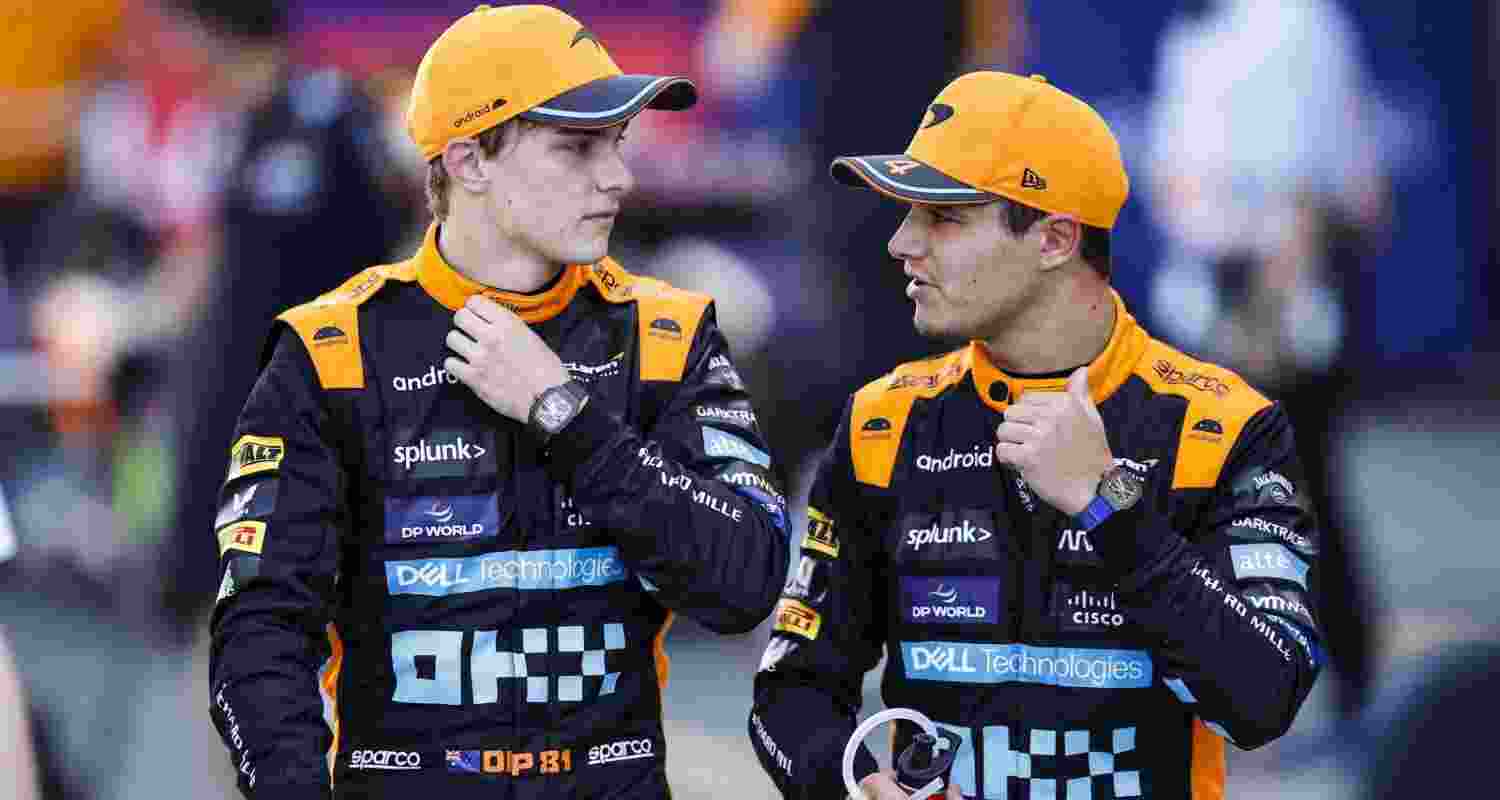 McLaren dominates qualifying with Norris on pole.