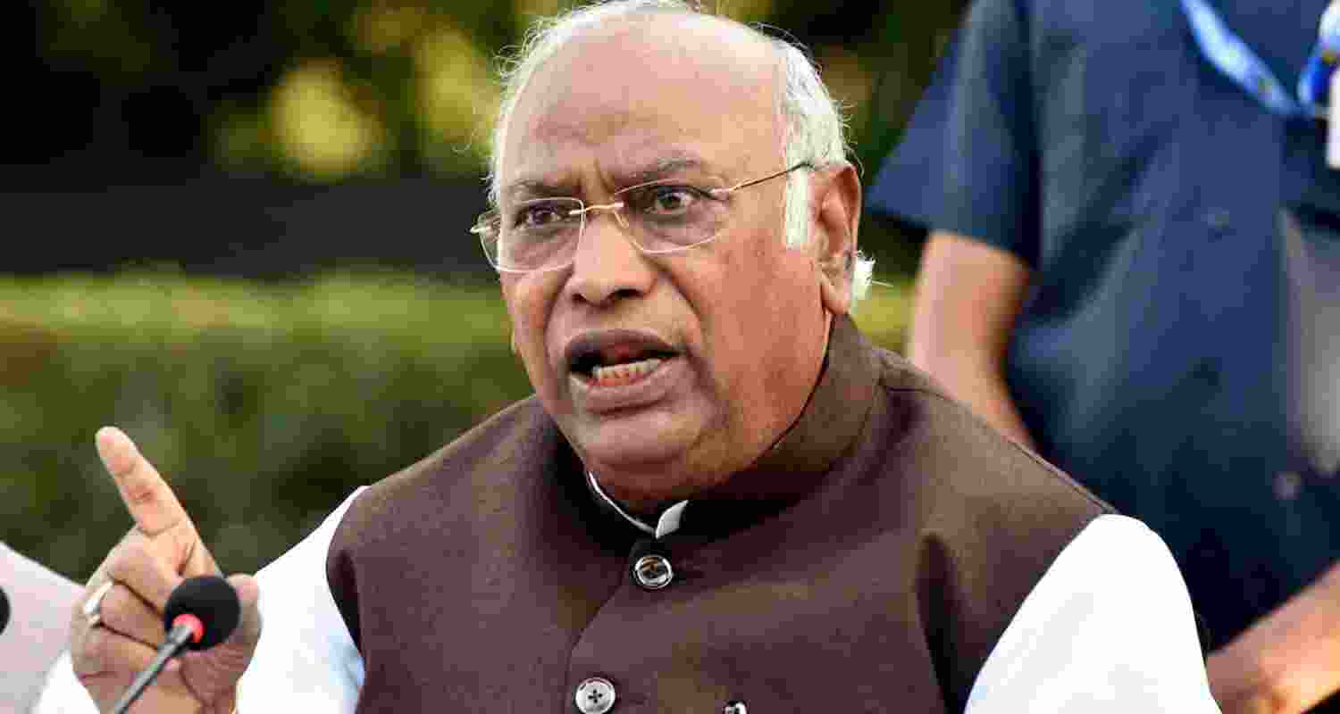 Kharge opposes delimitation calls it unfair to South India.