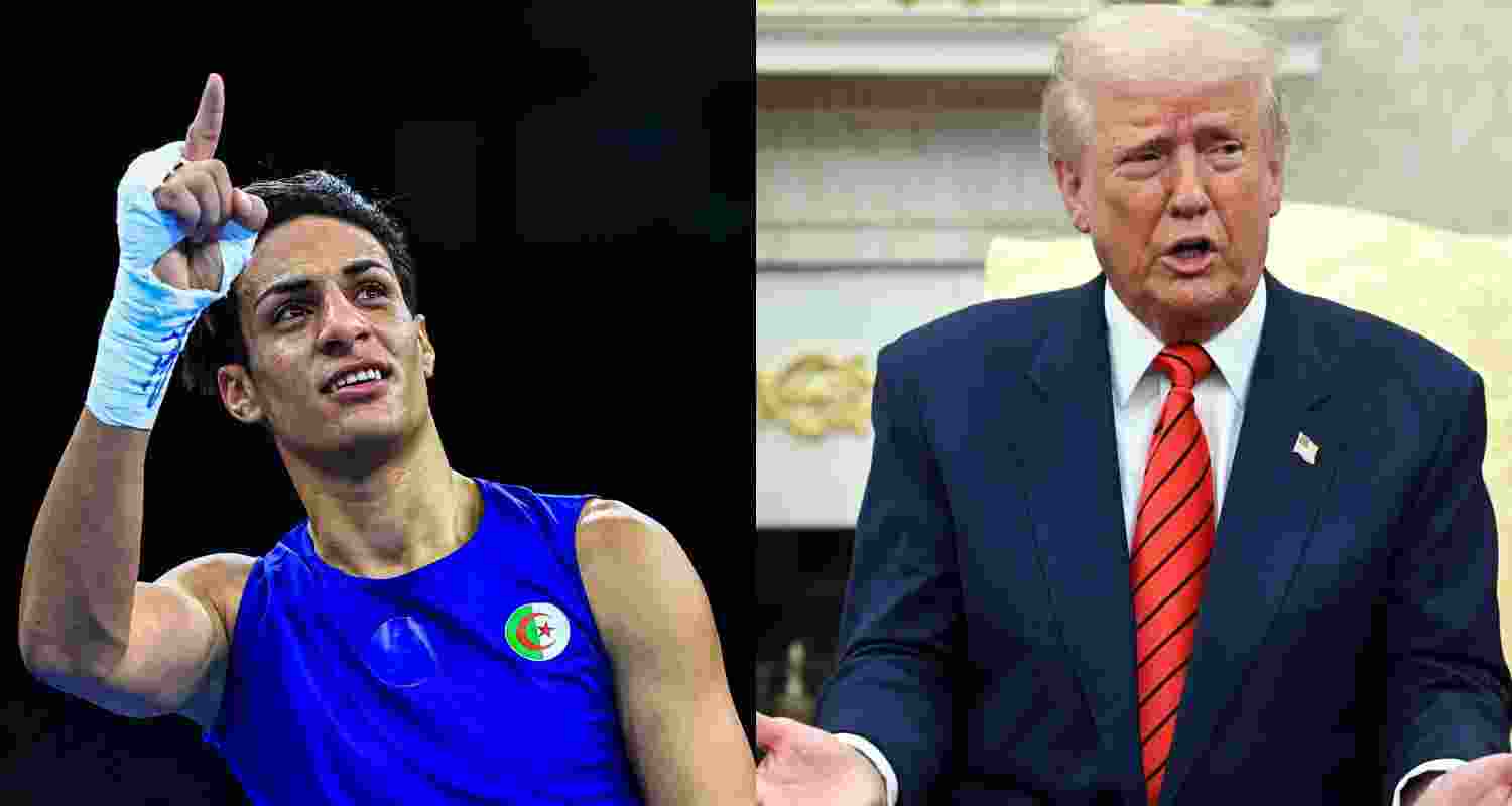 Boxer Khelif defies Trump, eyes second gold in LA 2028.