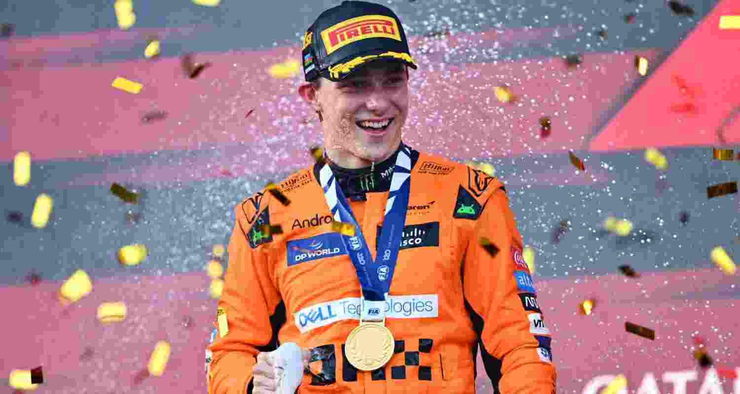 Oscar Piastri wins Chinese GP, McLaren's 50th one-two.
