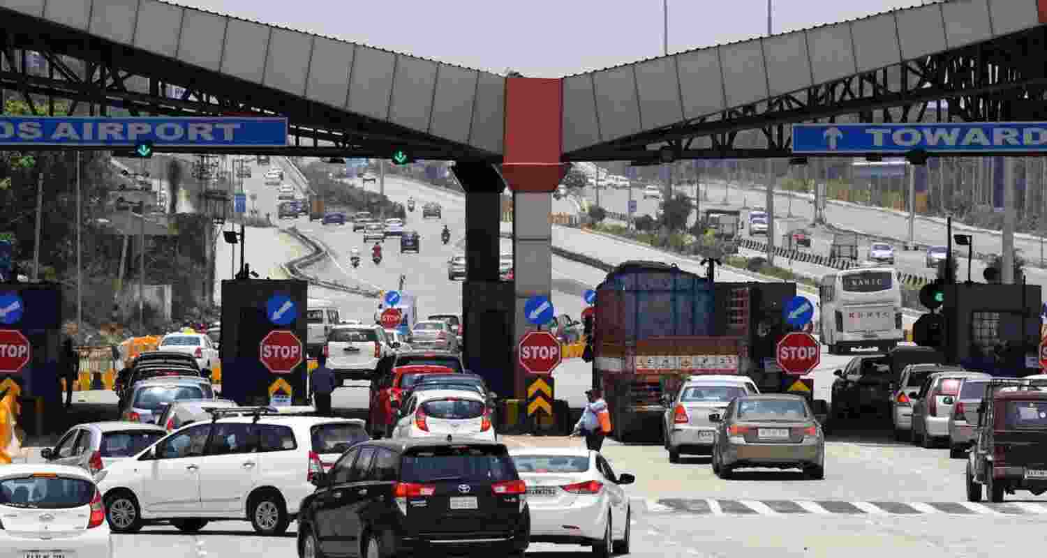 Highway toll charges hiked by 4-5 percent from April 1.