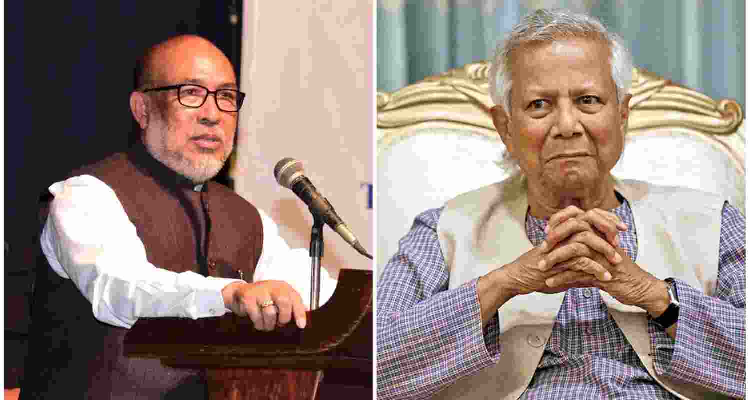 N Biren Singh Condemns Yunus for Geopolitical Remarks on India.