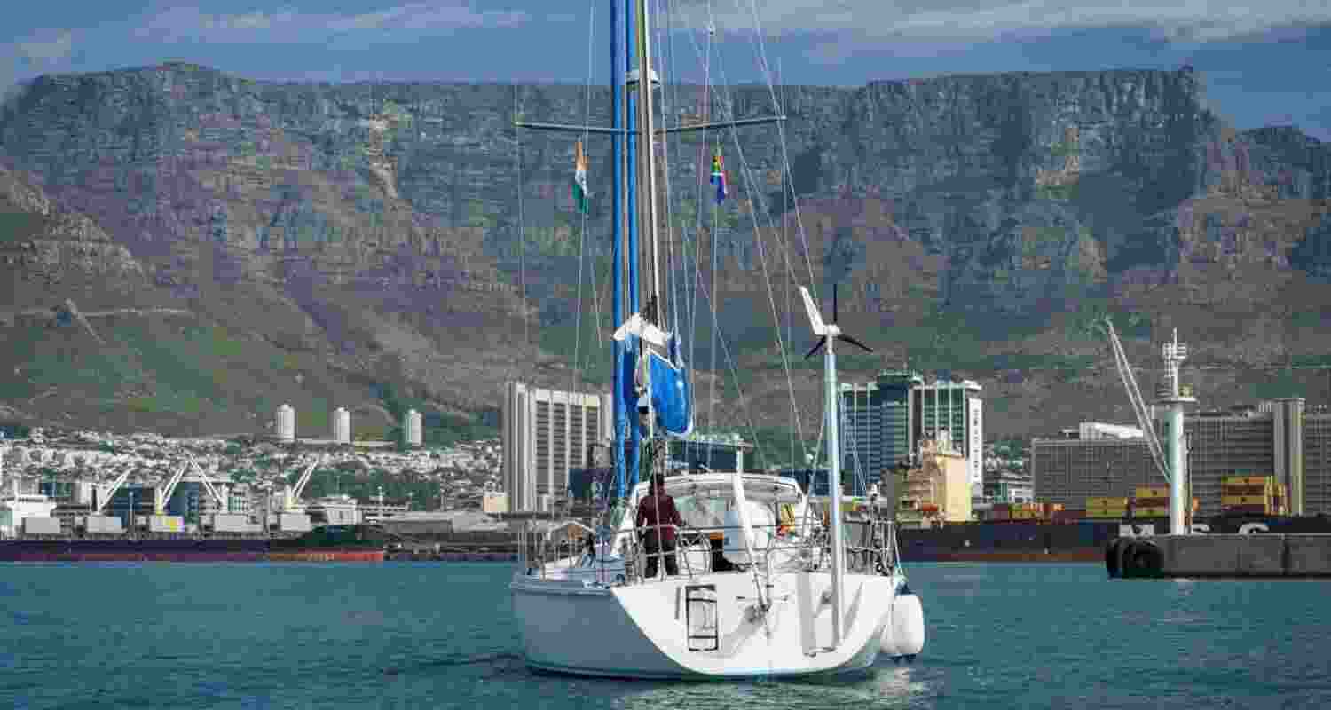 Indian Navy’s INSV Tarini Makes Landmark Stop in SA.