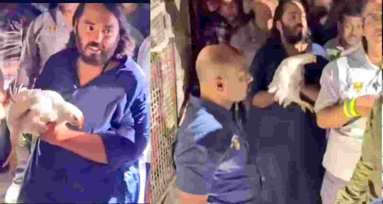 Anant Ambani frees 250 chickens in a bold move.
