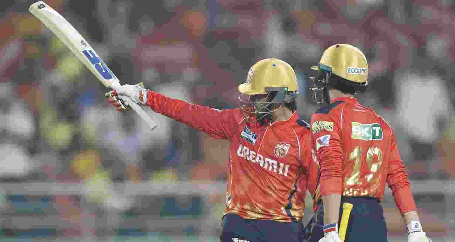 Arya slams century as Punjab stun Chennai.