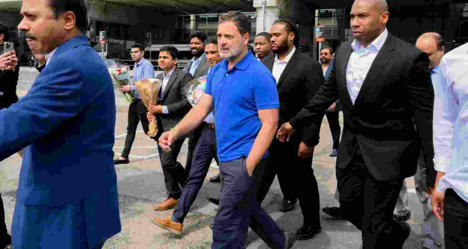 LOP in Lok Sabha and Congress MP Rahul Gandhi.