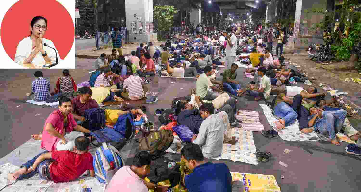 Had I been in Kolkata, could’ve resolved teachers' protest in one second: CM Mamata Banerjee.