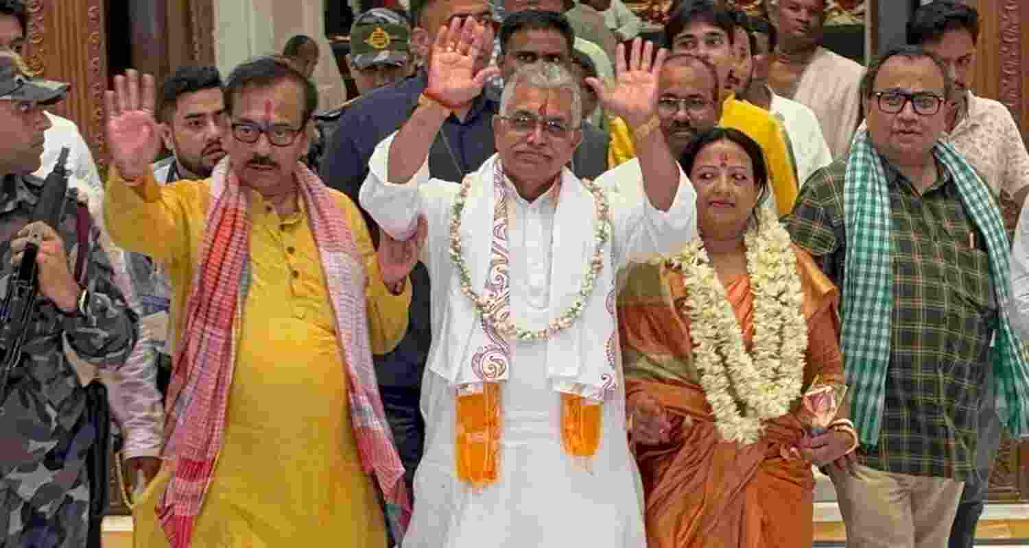 Dilip Ghosh slams critics in BJP over Jagannath temple's visit row.