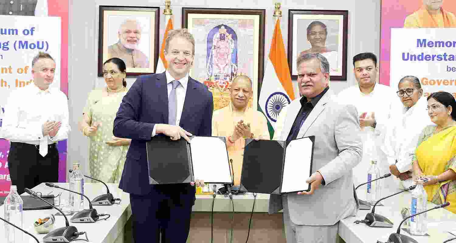 CM Yogi Adityanath Backs Global Education Partnership.