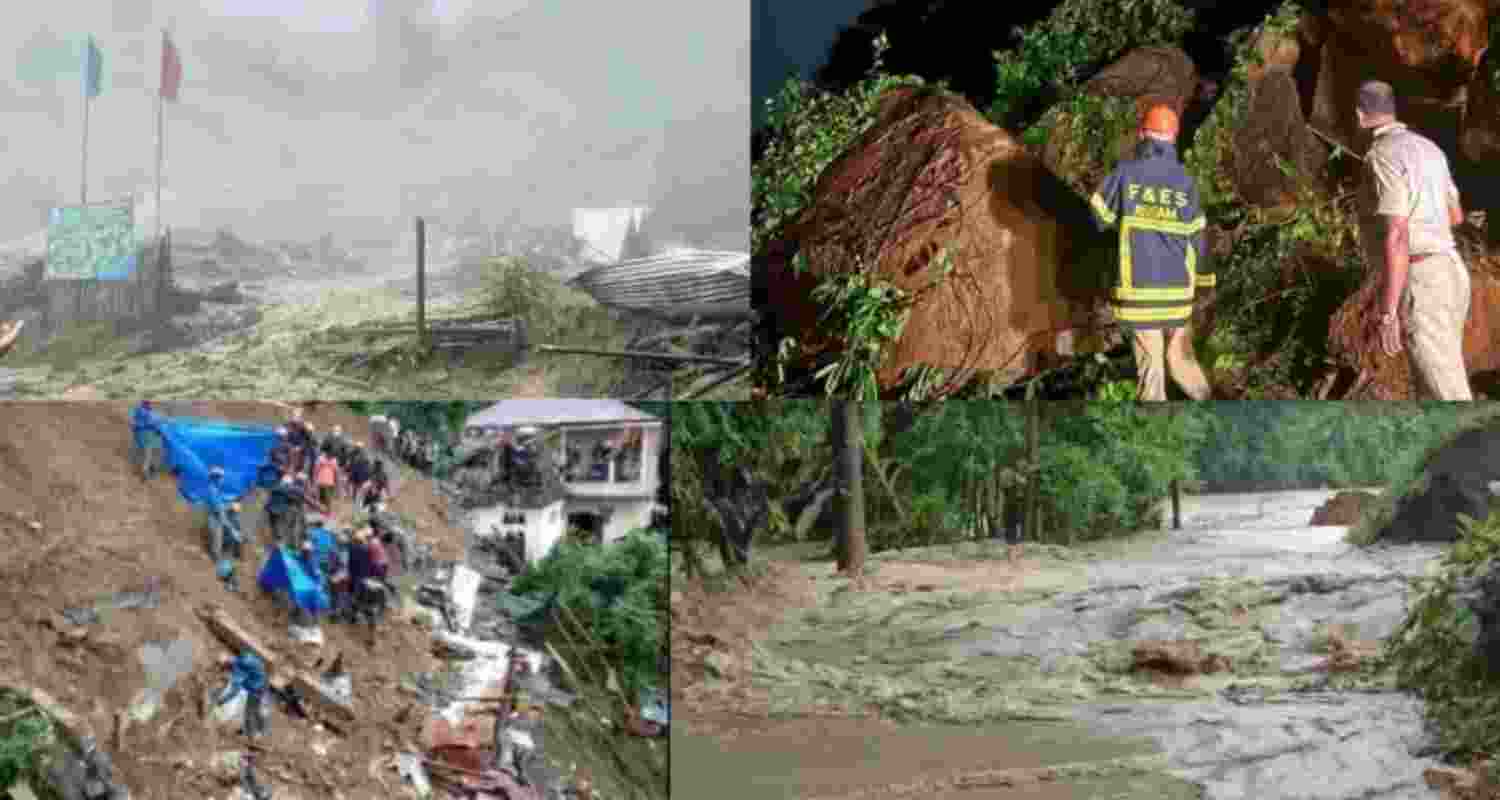Flash Floods and Landslides Ravage North East.
