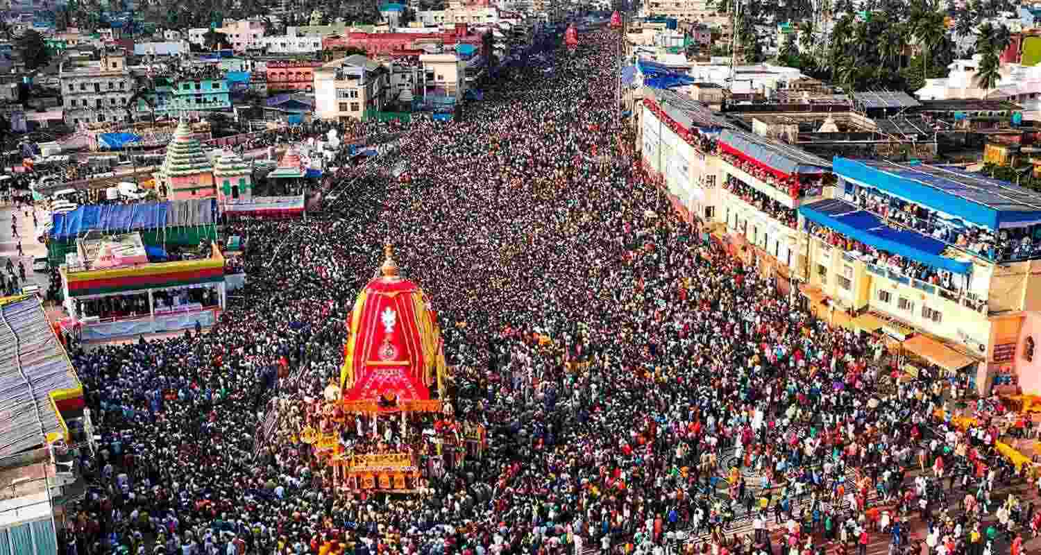 Rath Yatra traffic plan discussed by top cops. File Photo.