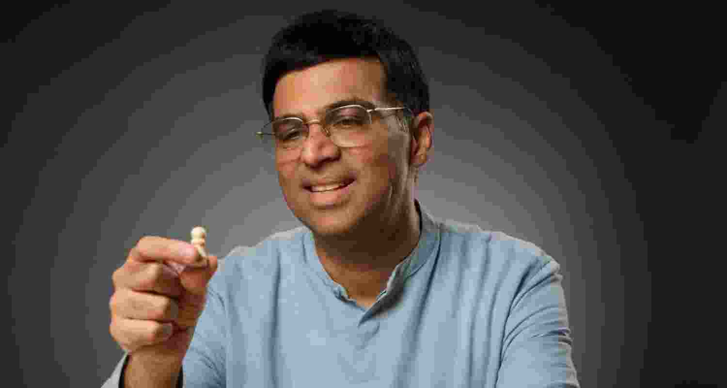 D Gukesh's mentor Viswanathan Anand.
