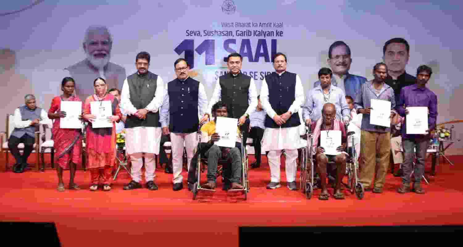 Goa Achieves 80 Percent in Flagship Schemes.