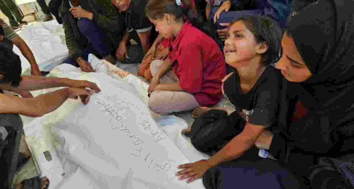 Gaza Toll Hits 55000 as Israel Targets Aid Lines. Image - X.