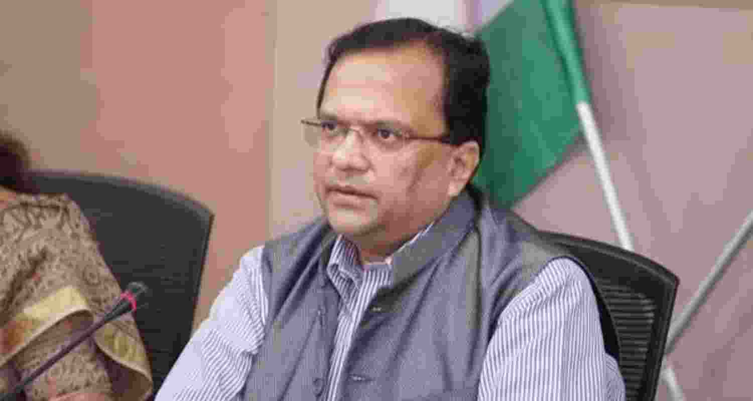 Union Home Secretary Govind Mohan who chaired high level security review meeting for Amarnath Yatra today.