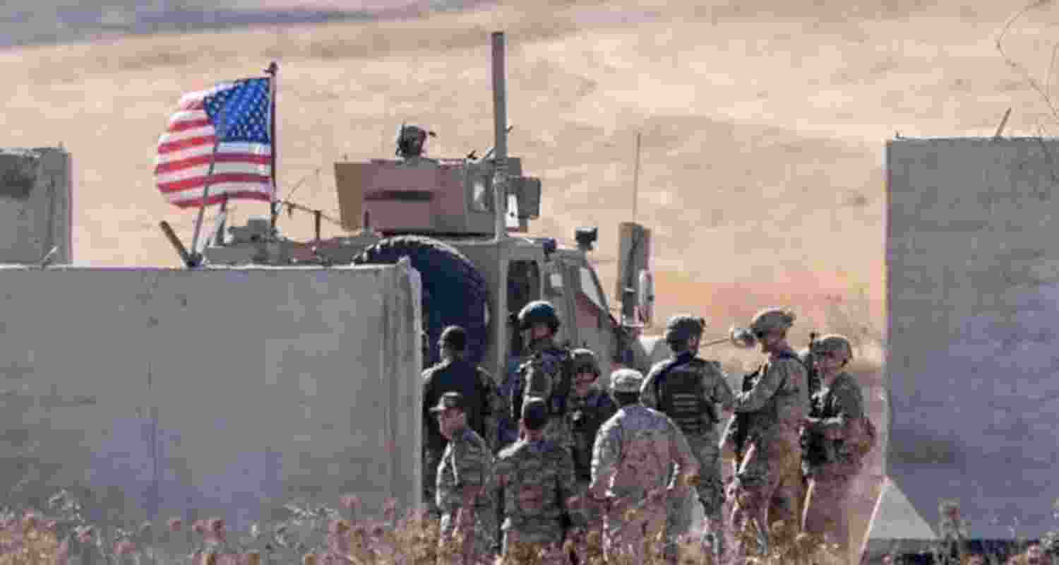 Syrian Border and US Base - File Photo.