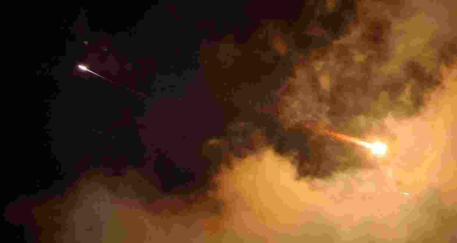 Image for representative use only of a Ballistic Missile fired.