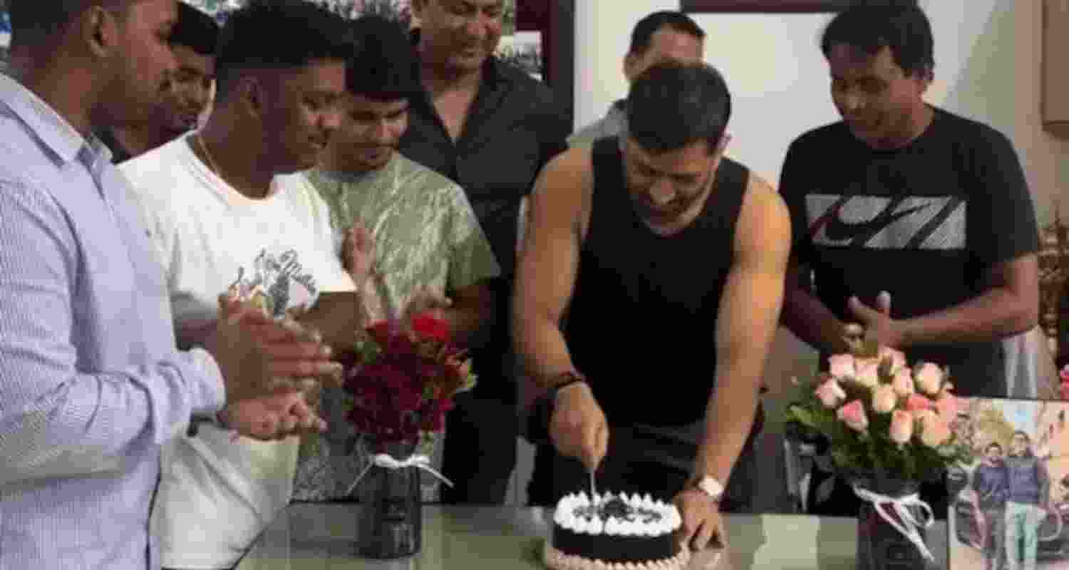 Birthday cheers pour in for legend MS Dhoni.