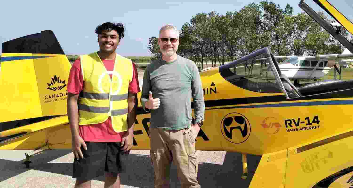 Indian Student Among Dead in Canada Pilot School Crash. Image X - Sreehari Sukesh.