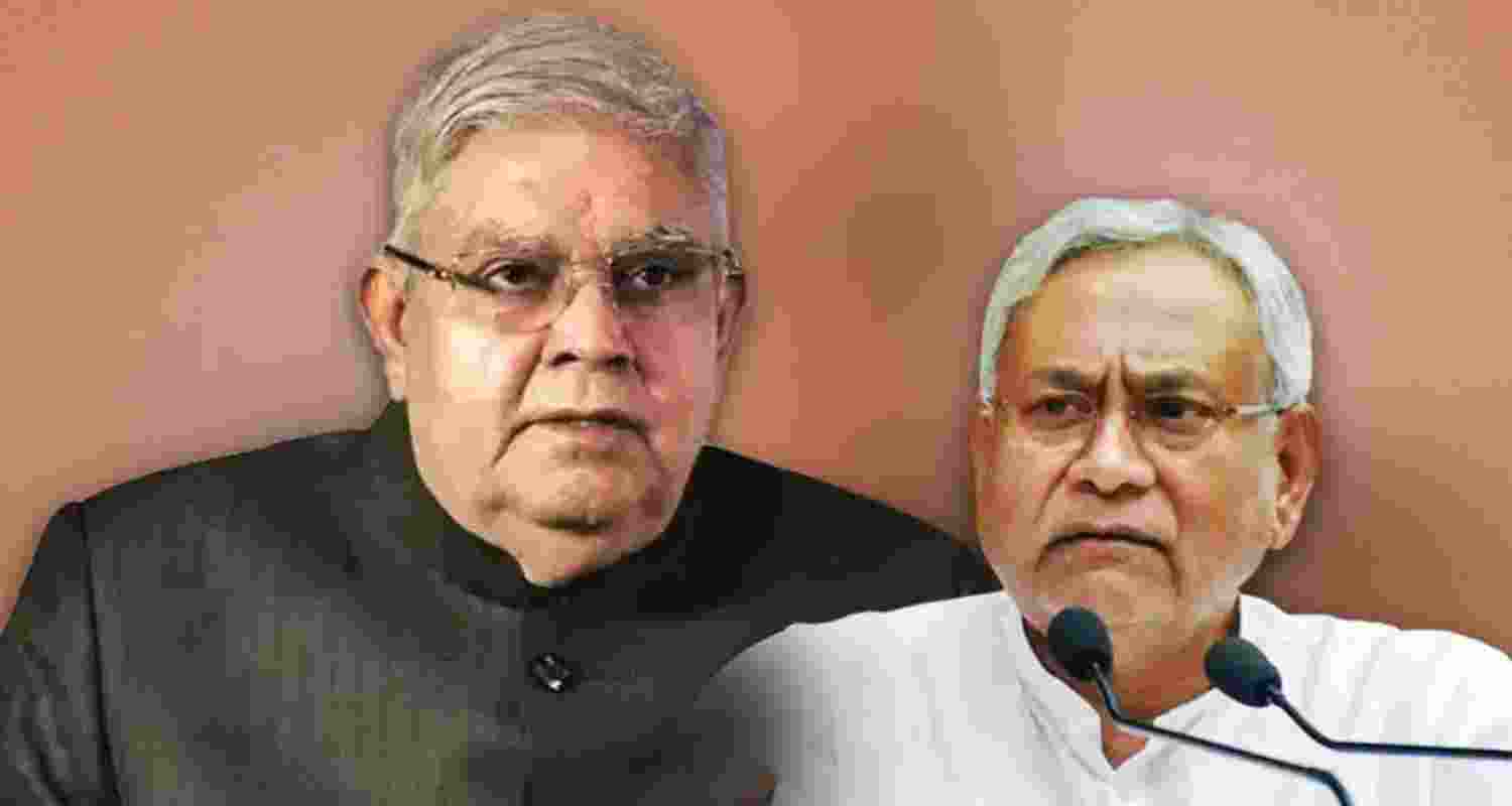 Dhankhar Quits RJD Sees BJP Plan to Shunt Nitish Kumar.