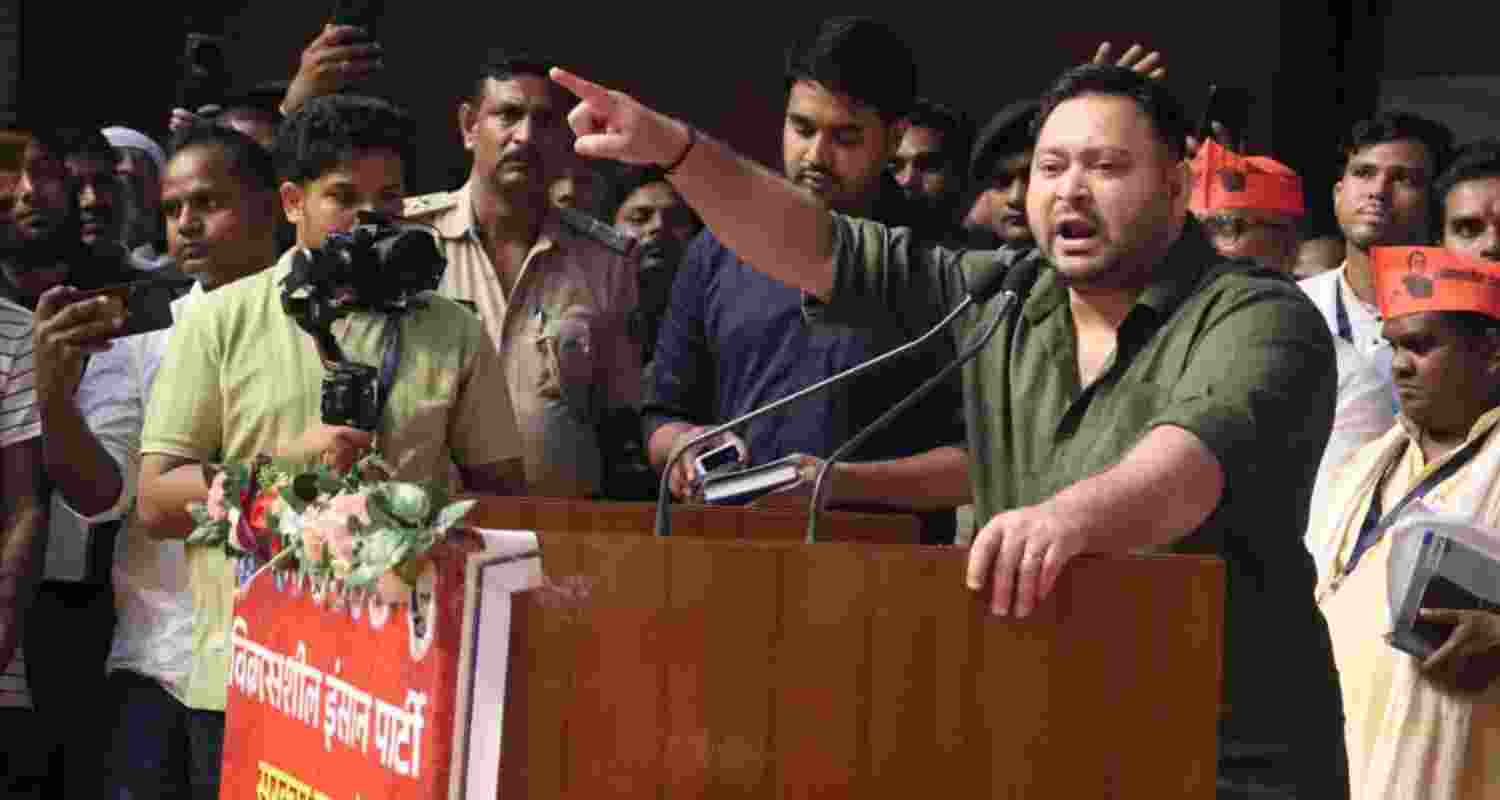RJD Leader Tejashwi Yadav Seeks Timely Pay Gear After Bihar Commission Move. File Photo.