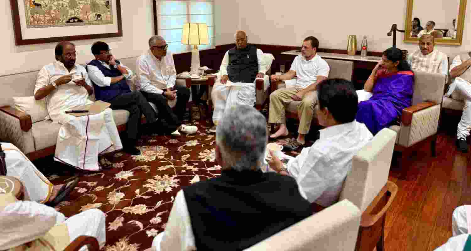 INDIA Bloc Leaders To Gather At Rahul Gandhi’s Residence. File Photo.