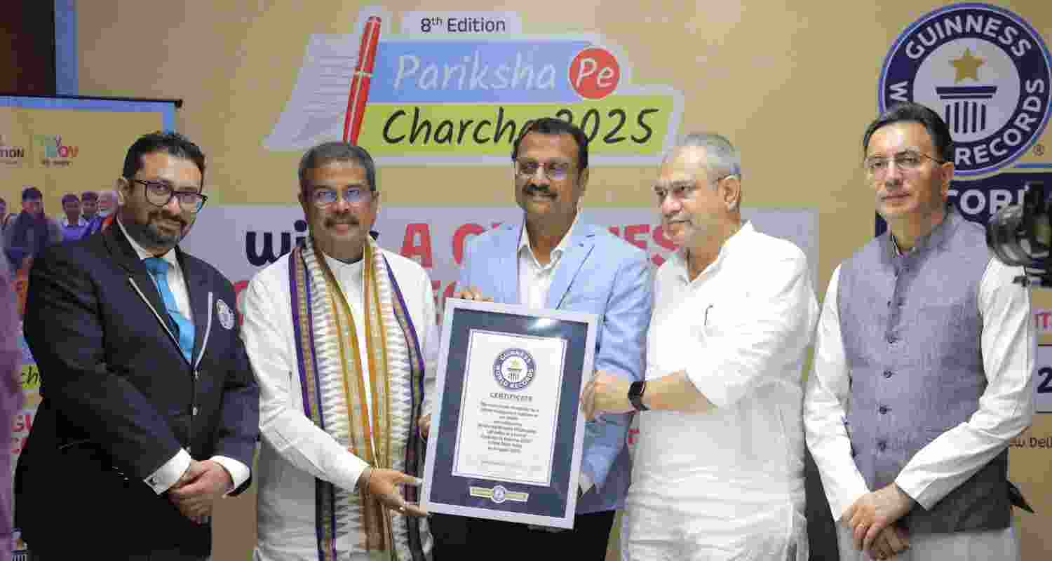 Pariksha Pe Charcha 2025 Draws Crores Breaks World Record.