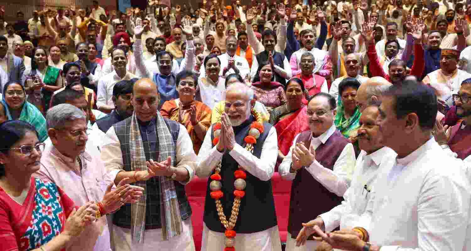 PM Modi honoured by NDA for 'Operation Sindoor' success