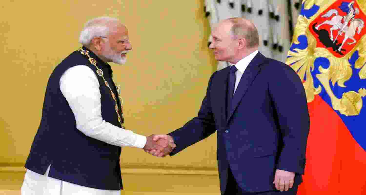 President Putin’s Visit Timed With Rising US Tensions in India. File Photo.