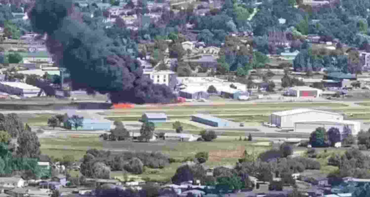 Parked Aircraft Damaged in Montana Airport Collision.
