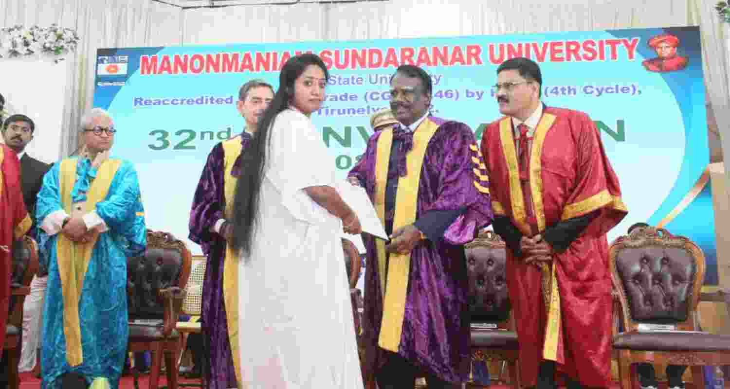 Political row after PhD scholar snubs TN Governor.