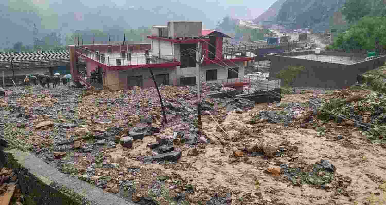 Cloudburst in J-K triggers flash floods in Ramban district.