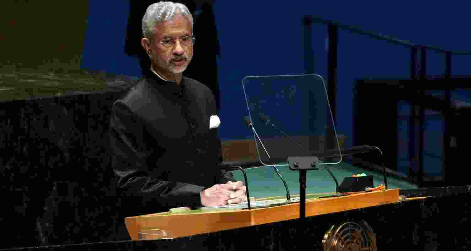 EAM Jaishankar set for key address at UN General Assembly.