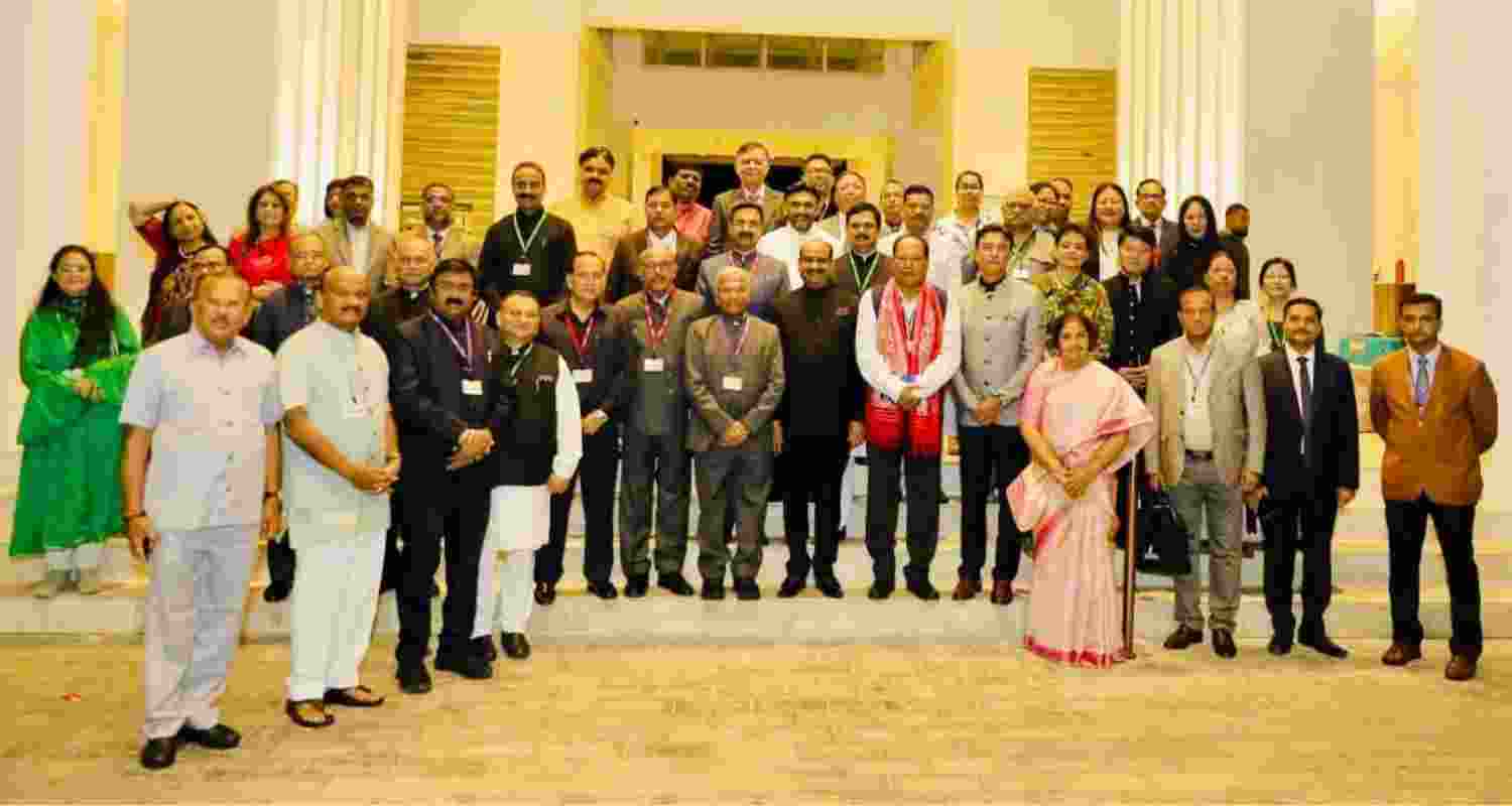 Om Birla leads Indian delegation at Commonwealth conference.