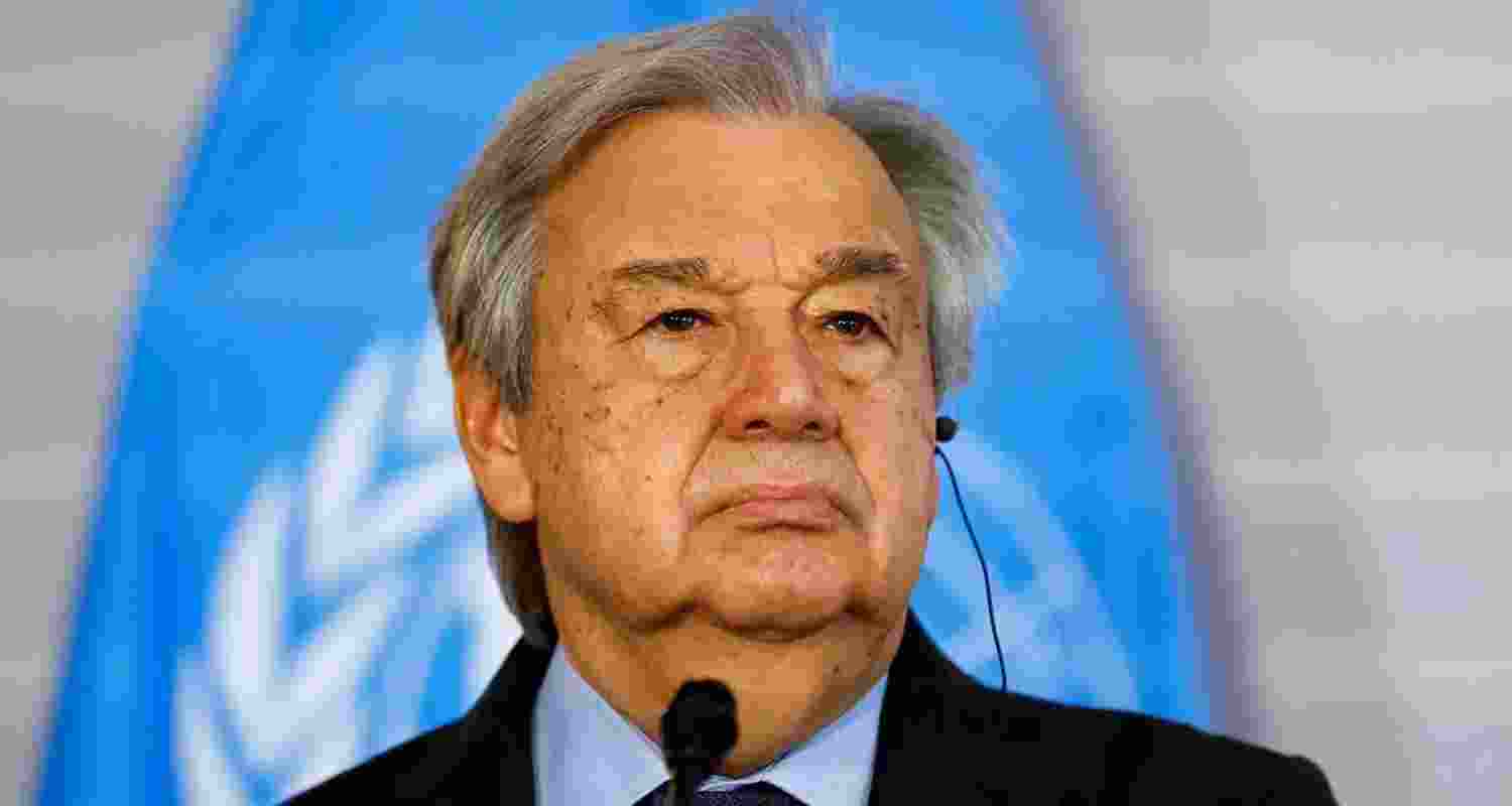 Guterres says no nation should choose debt over people.