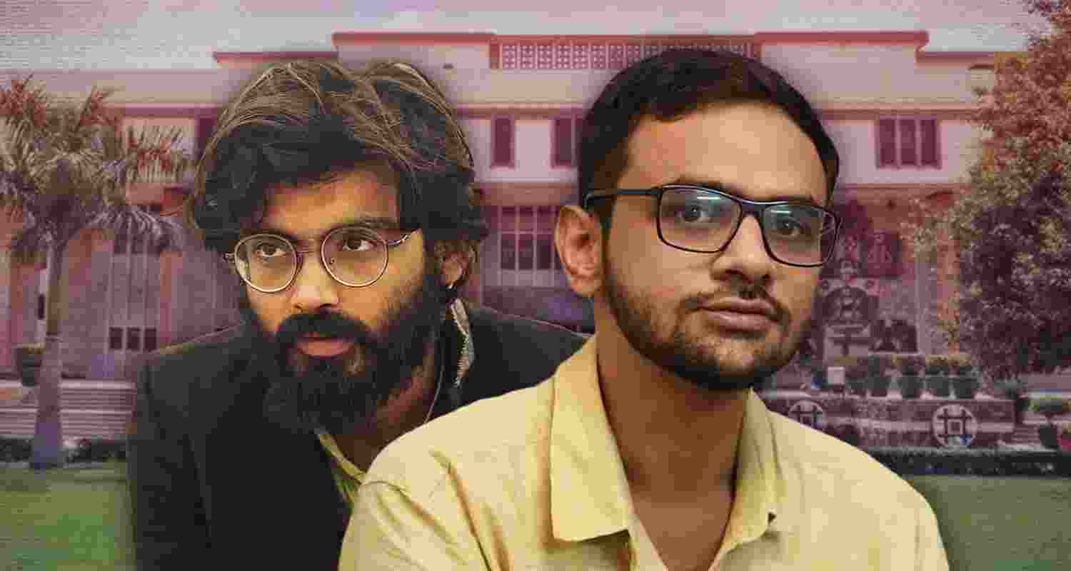 Sharjeel Imam, Umar Khalid bail pleas in SC on Oct 27.