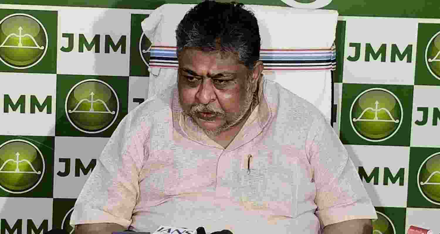  JMM General Secretary Supriyo Bhattacharya 